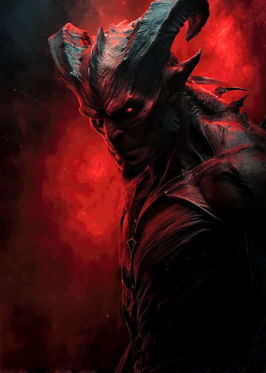 Demon Emerges From The Shadows