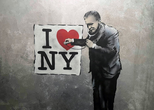 Banksy I Love New York