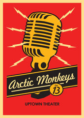 Arctic Monkeys Concert Poster