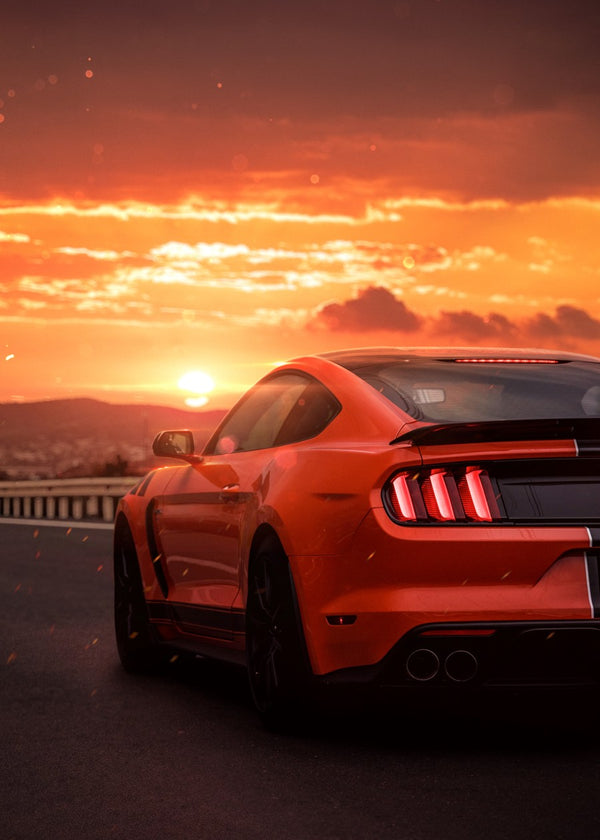 Ford Mustang Sunset