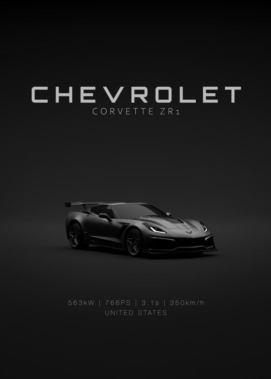 Chevrolet Corvette C7 ZR1 Fron