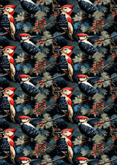Vibrant Woodpecker Pattern