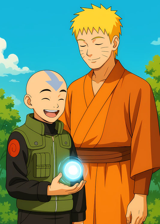 Aang Learns the Rasengan