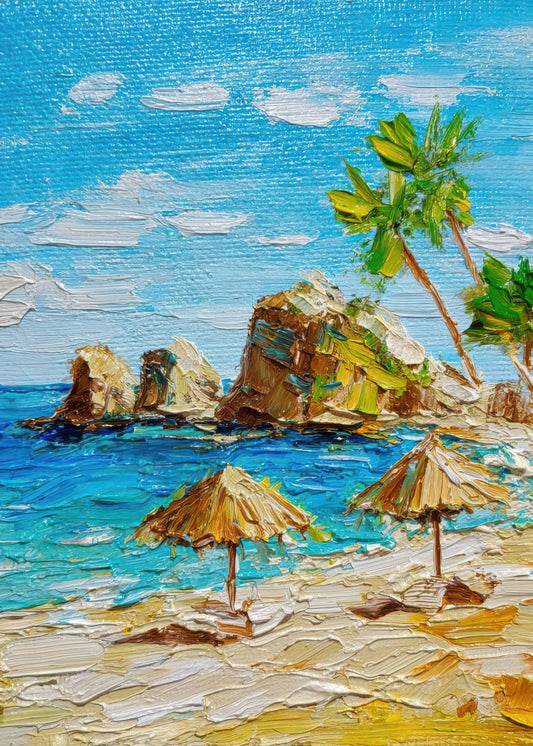 Sun Shines on the Beach