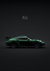 2016 Carrera 911 GT3 RS Green