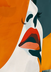 Veiled Expression Abstract