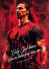 Zlatan Ibrahimovic Art Quote