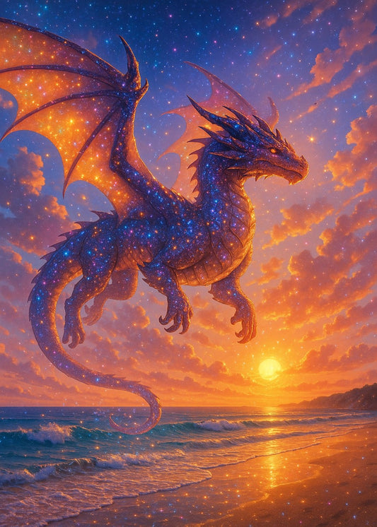 Celestial Dragon at Sunset