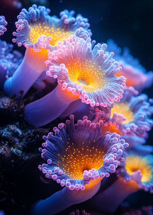 Bioluminescent Bloom of Deep