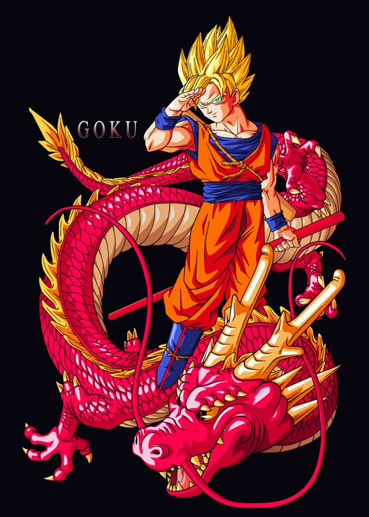 Goku And Dragon