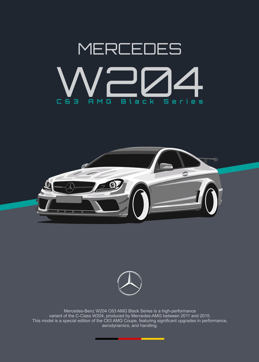 W204 C63 AMG Black Series