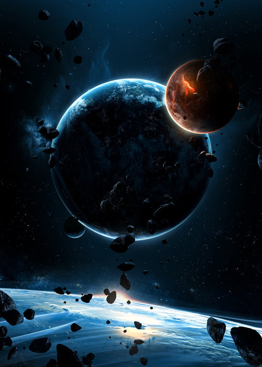 Collision Near Earth's Twin