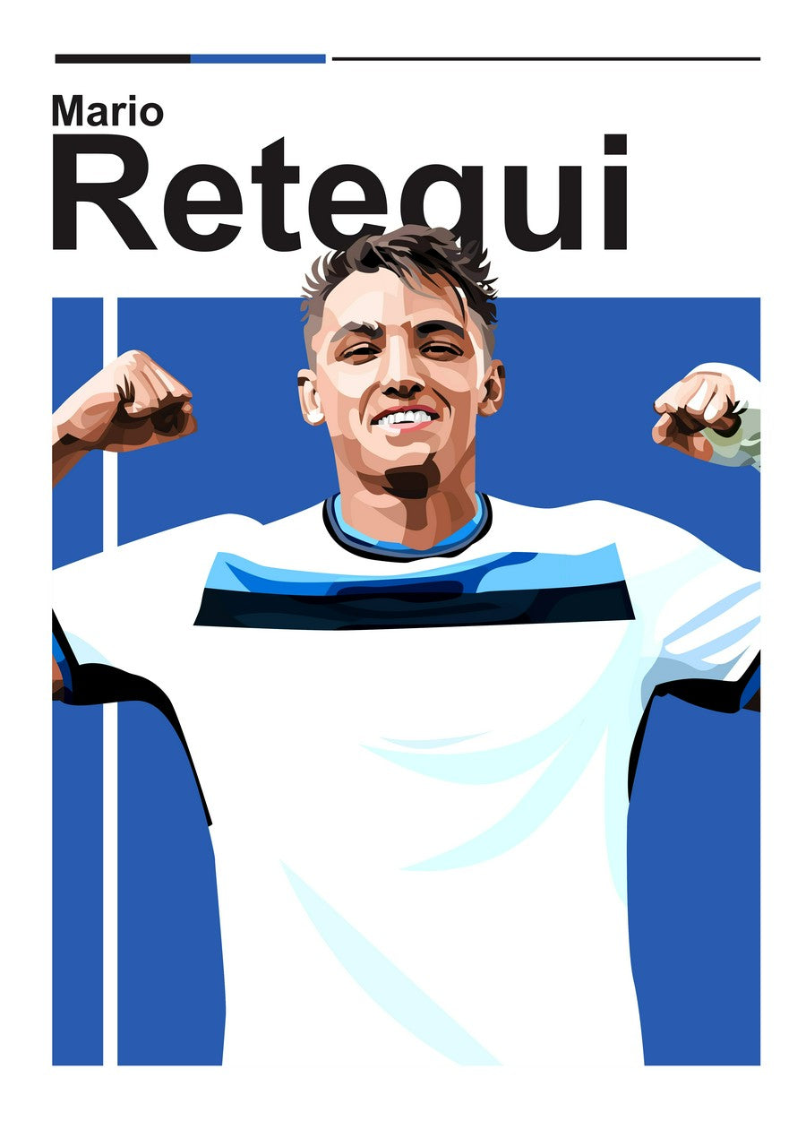 Mario Retegui Vector Art