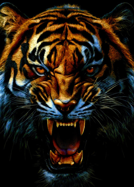 painting tiger