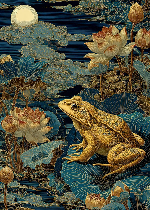 Moonlit Lotus Guardian