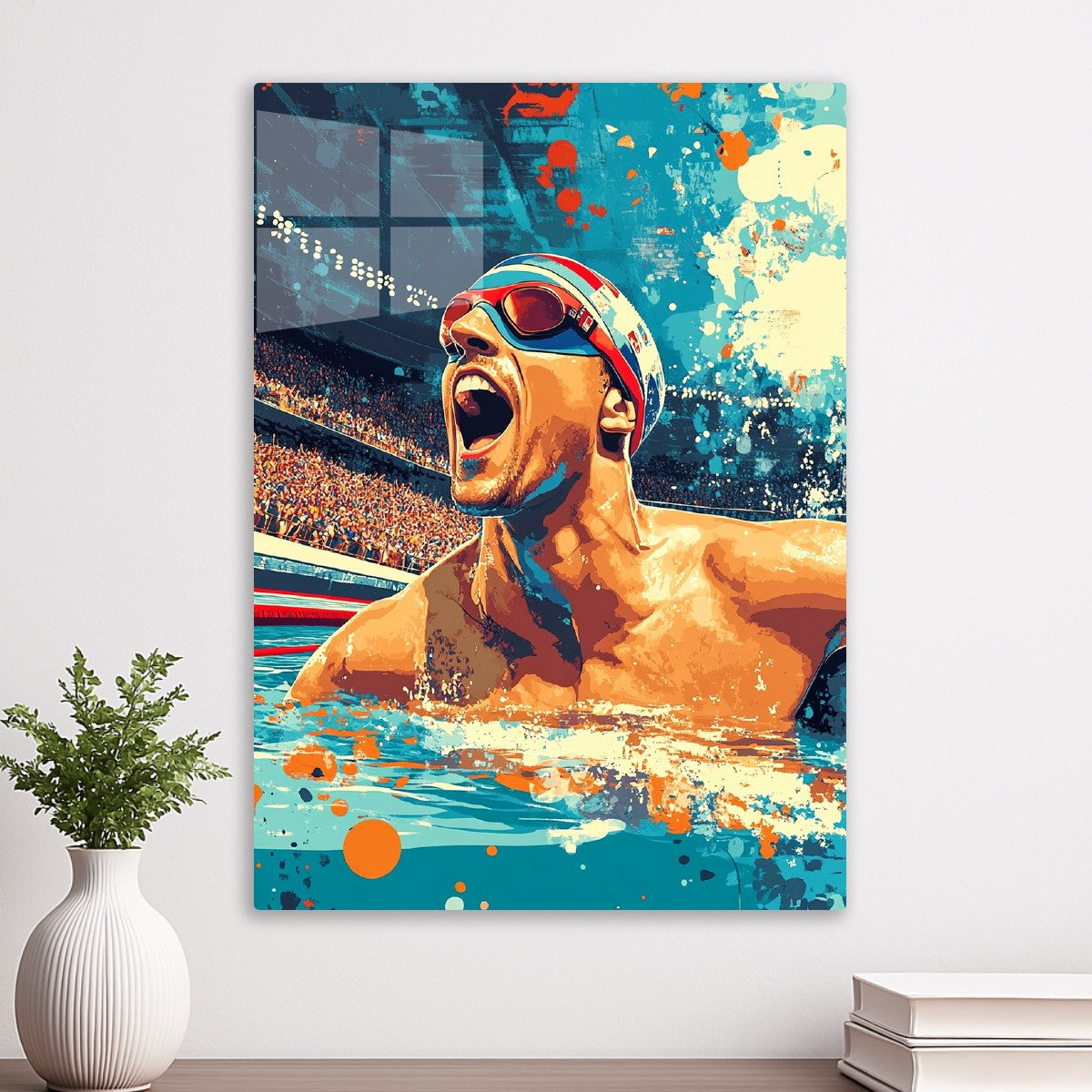 Swimmer in Motion