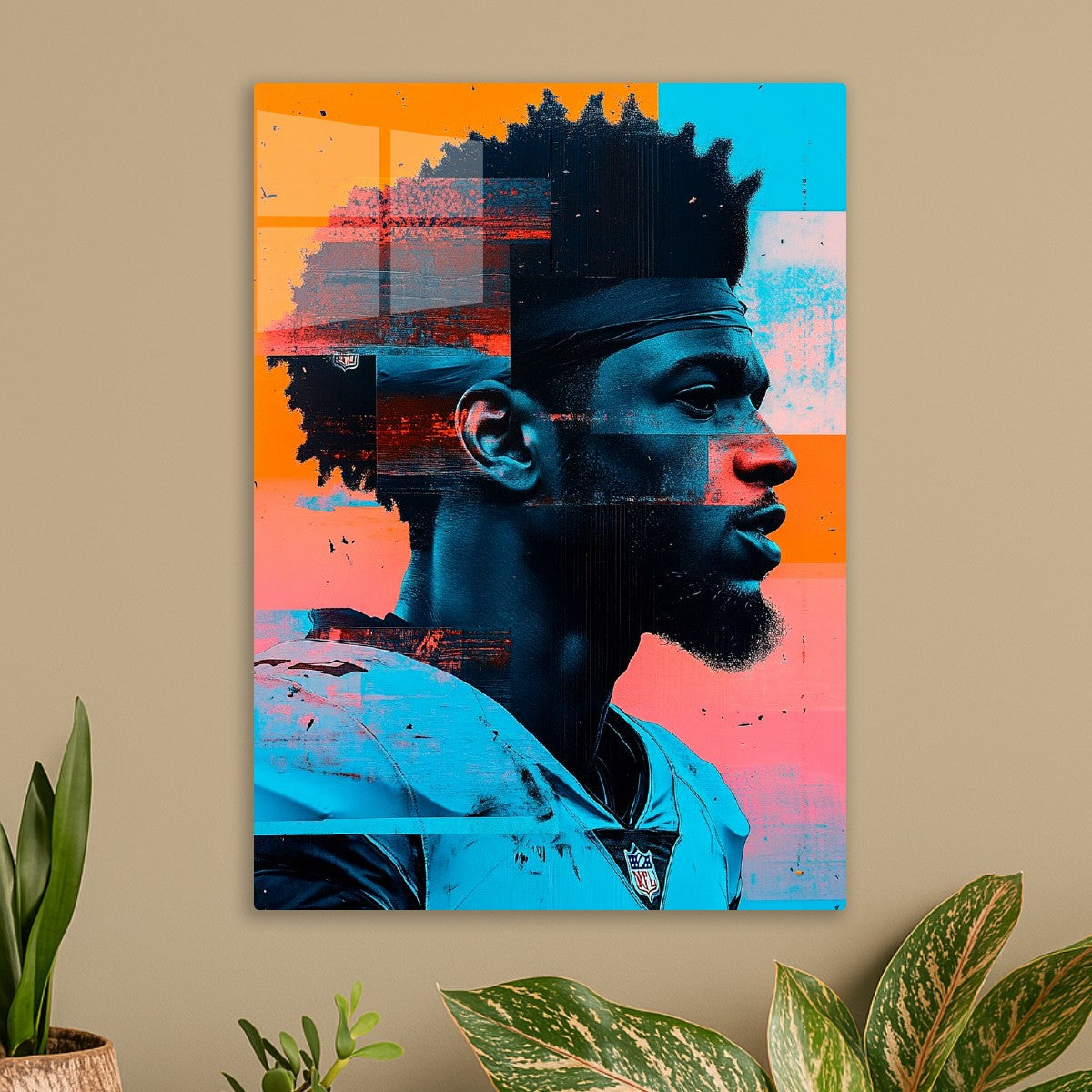 Baseball Player Portrait