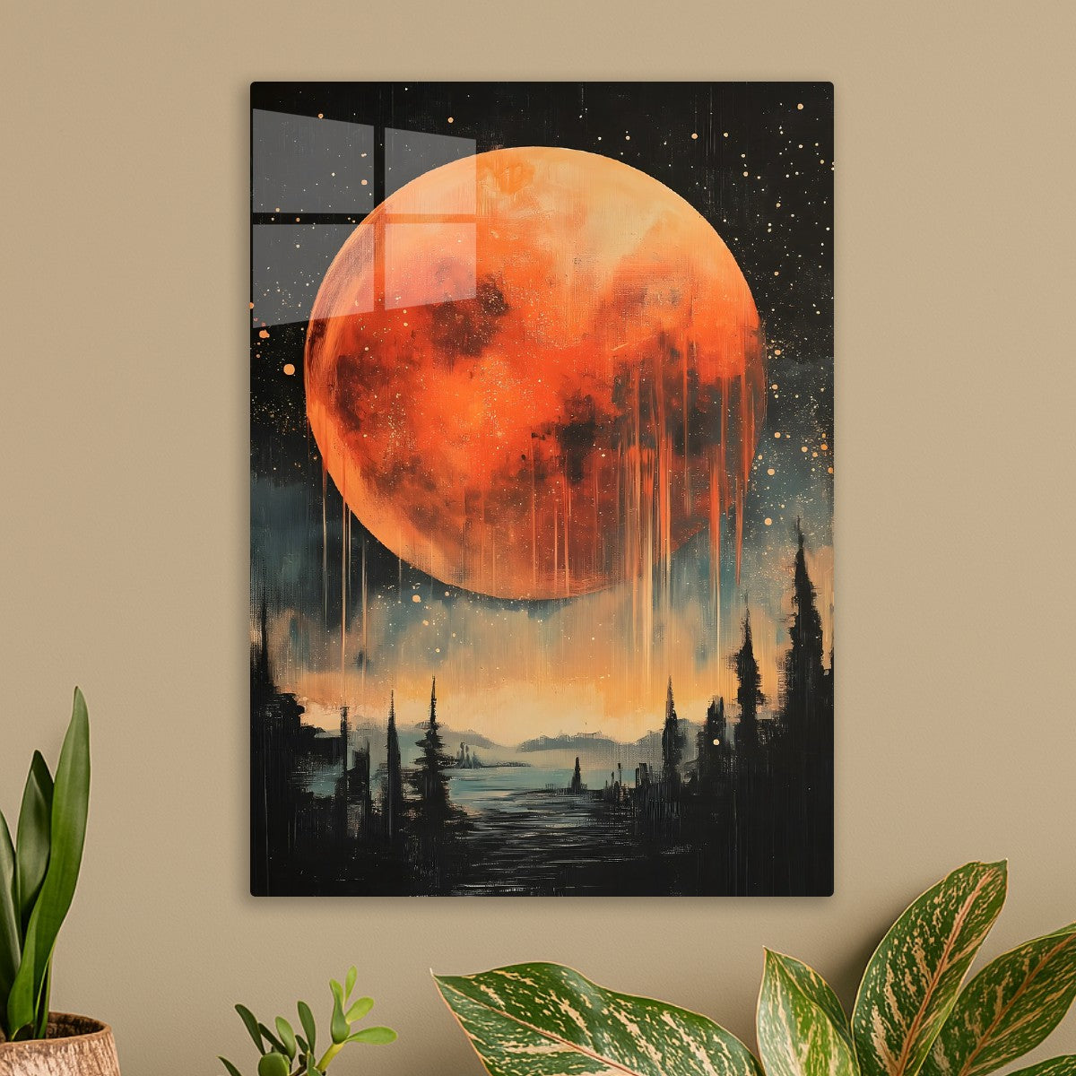 The Red Moon's Silence