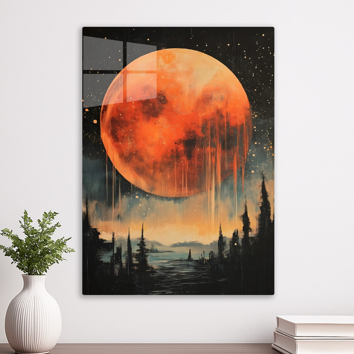 The Red Moon's Silence