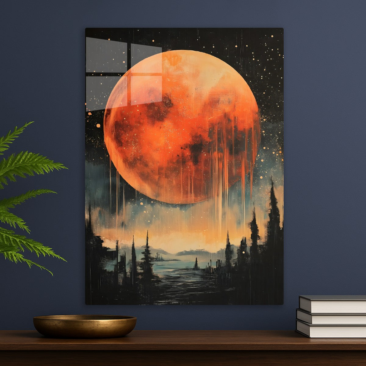The Red Moon's Silence