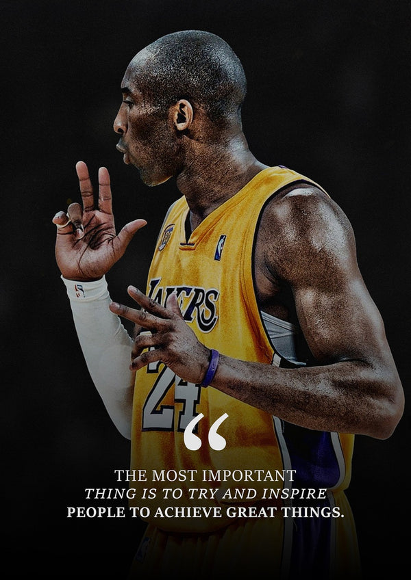 Kobe Bryant Inspirational Quote