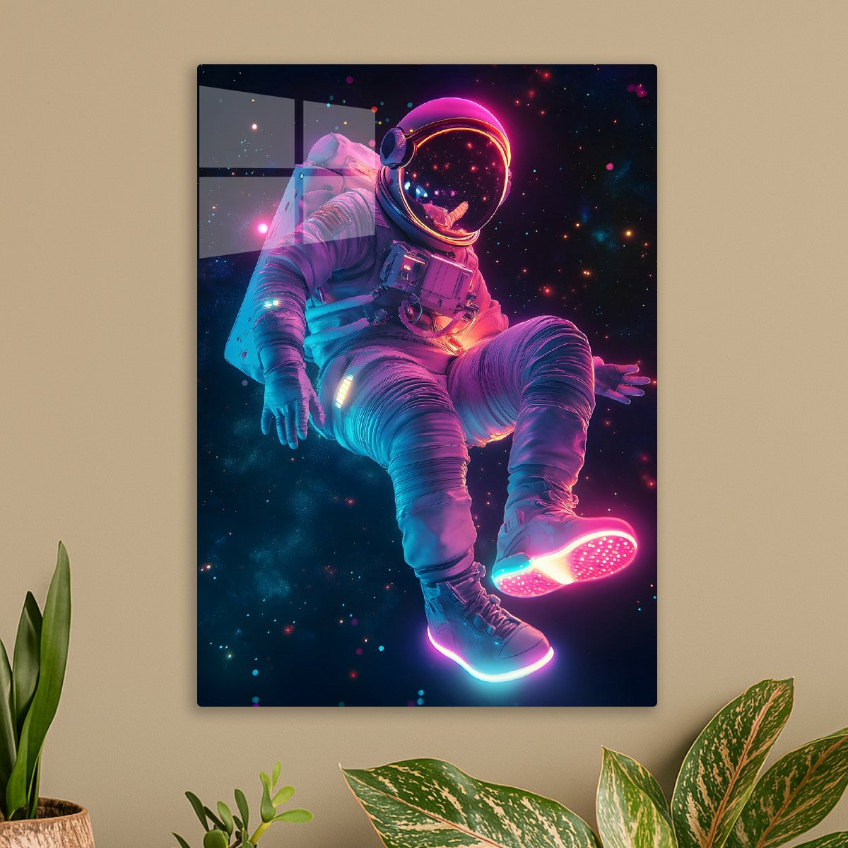 Neon Astronaut