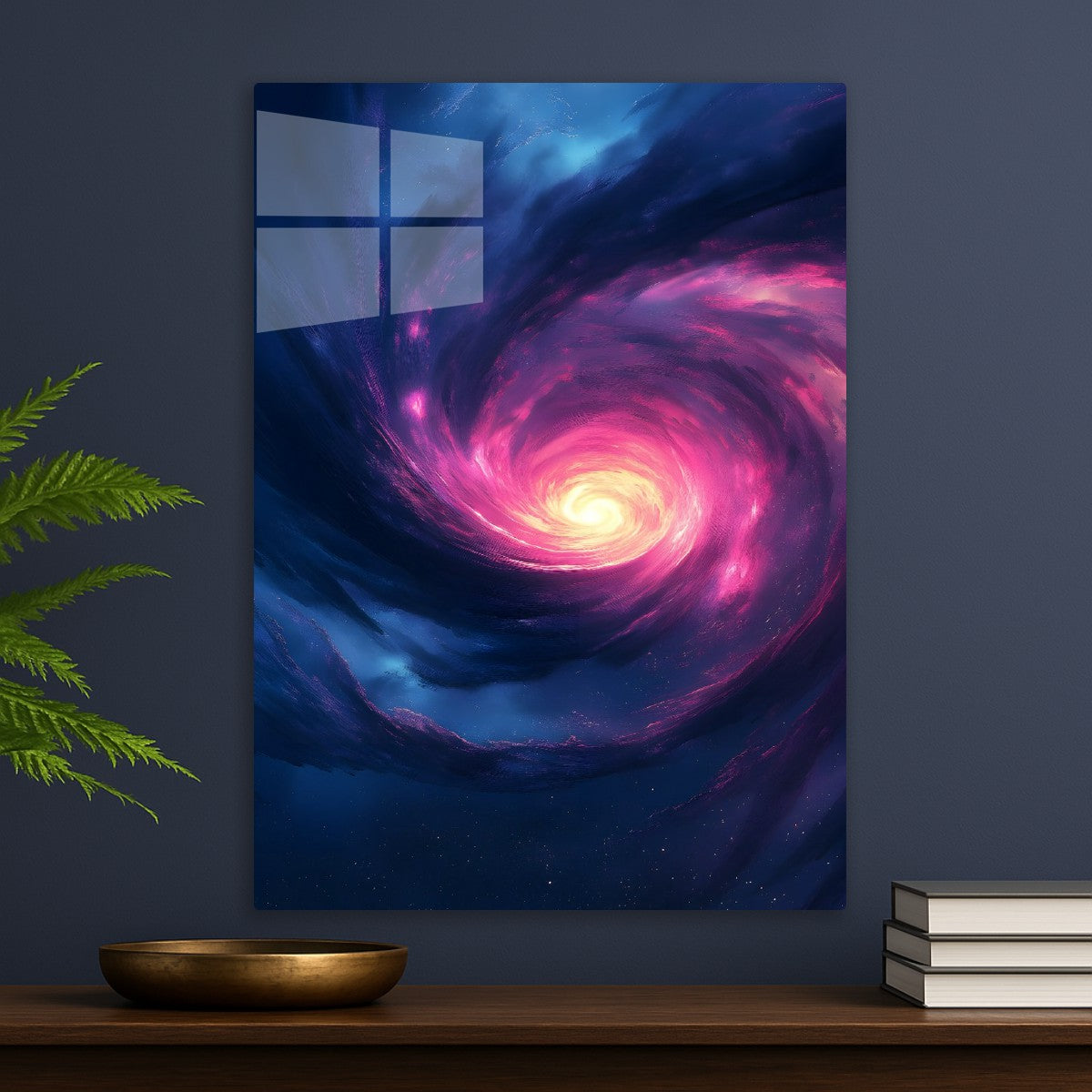 Purple Cosmic Swirl