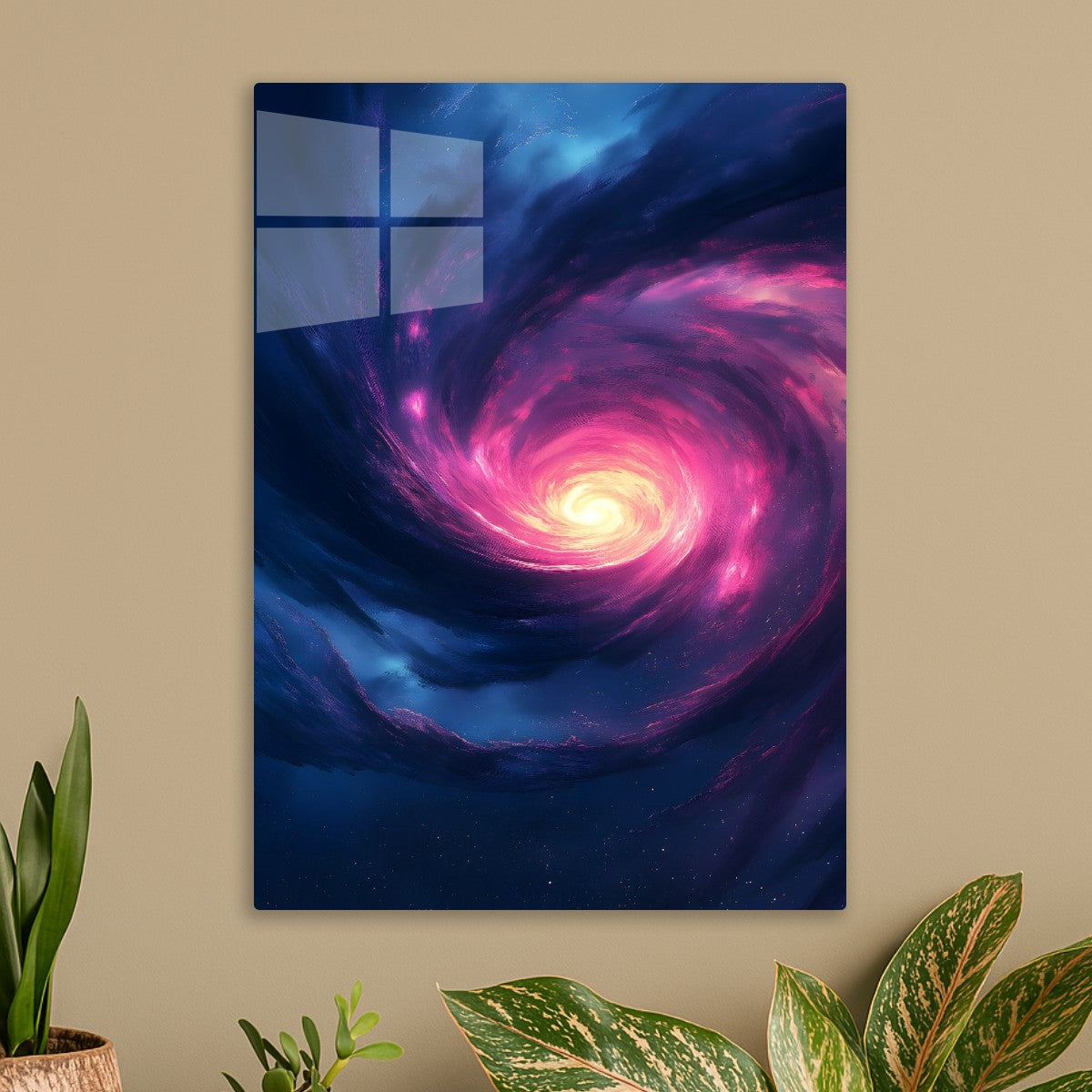 Purple Cosmic Swirl
