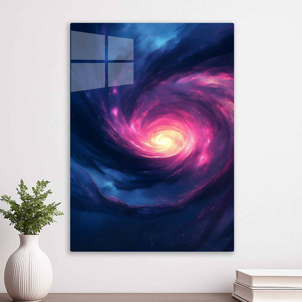 Purple Cosmic Swirl