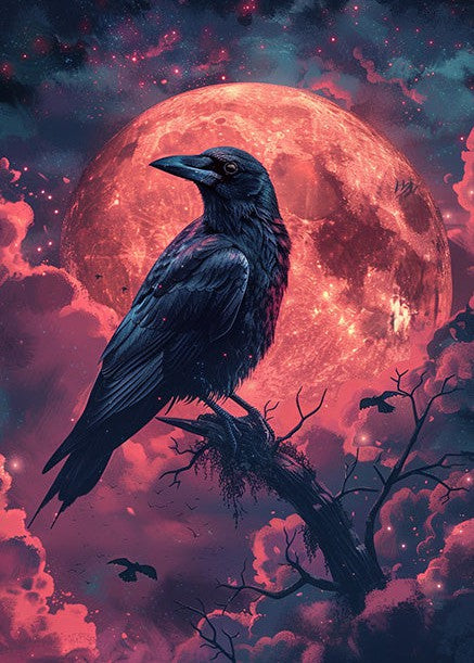 Mysterious Raven