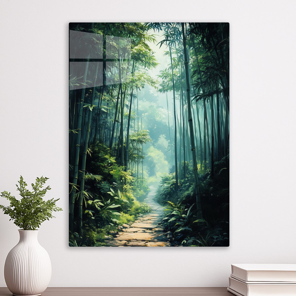 Fresh Bamboo Forest