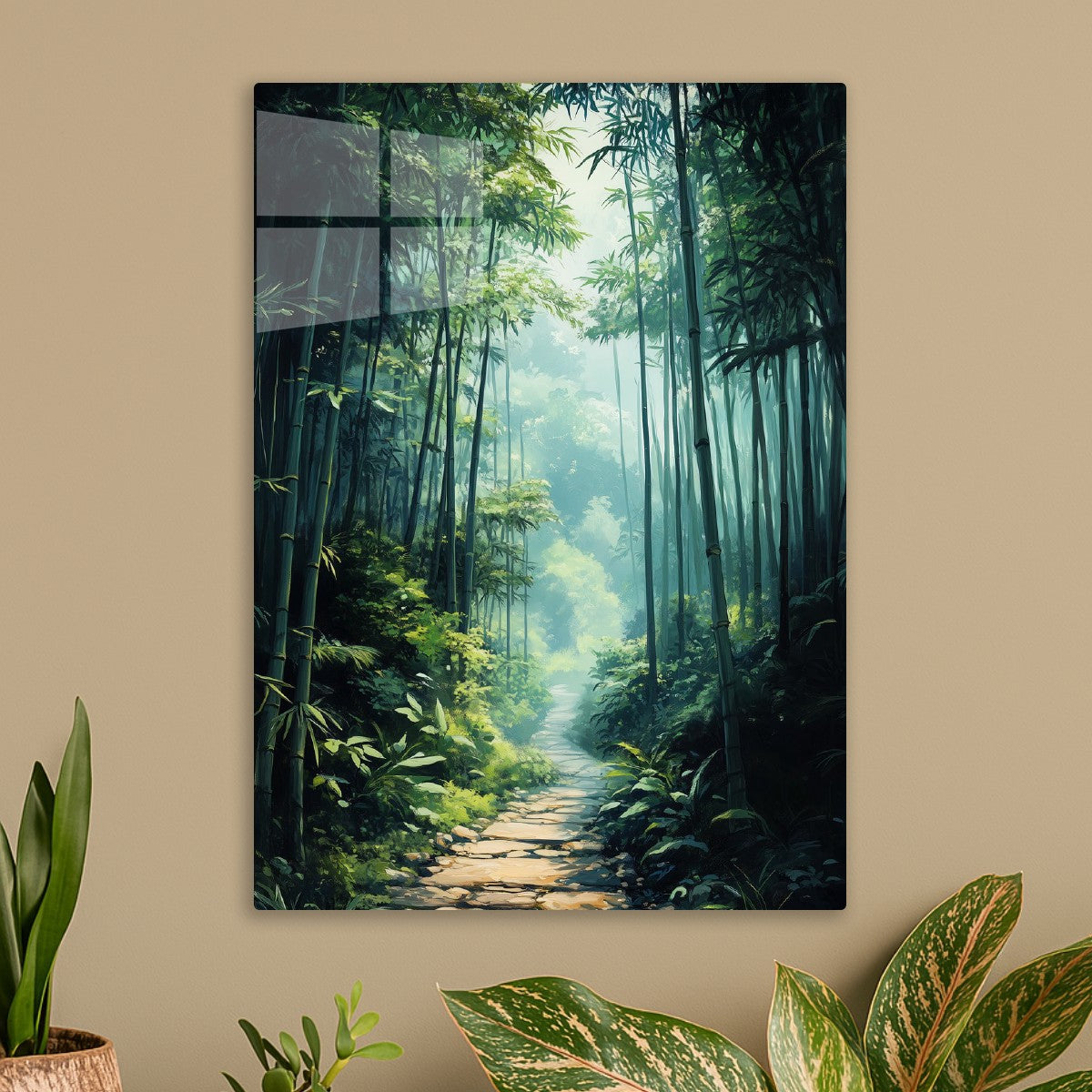Fresh Bamboo Forest