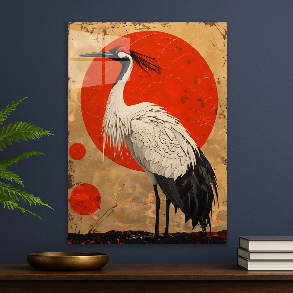 Traditional Japanese Crane Art