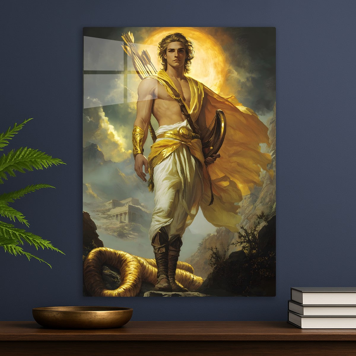 Apollo in oil