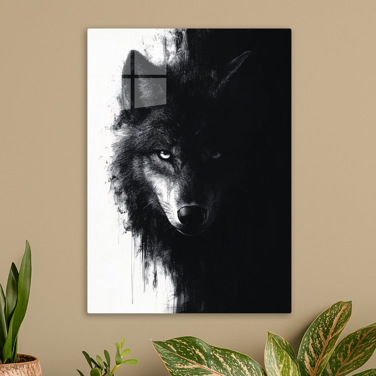 Powerful Wolf Sketch