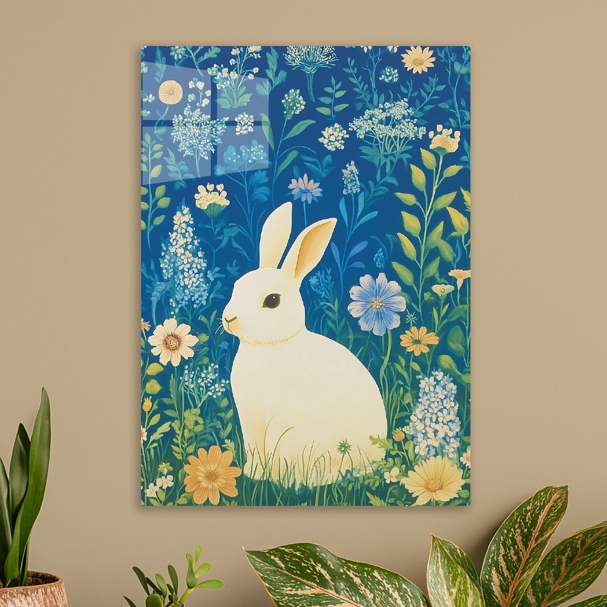Floral Bunny Delight