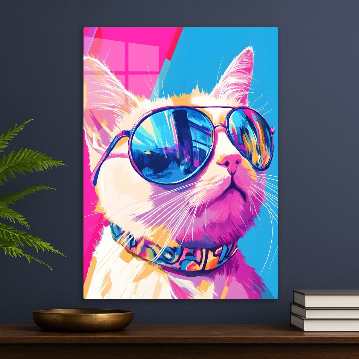 Stylish cool cat