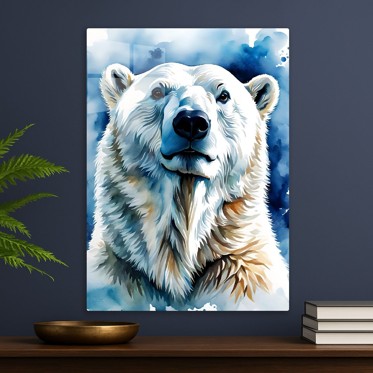 Watercolor Polar Bear