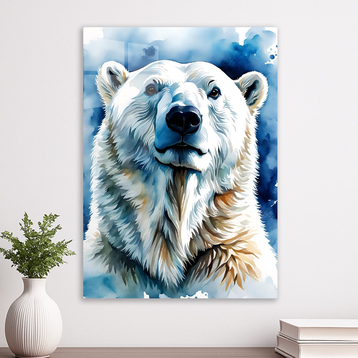 Watercolor Polar Bear