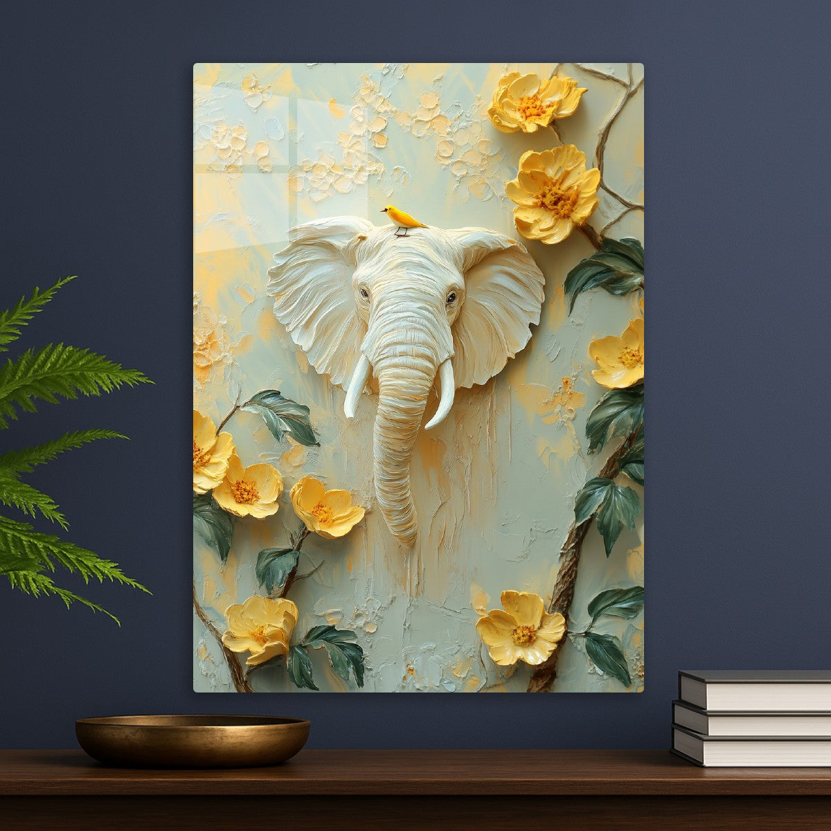 Elephant and Bird