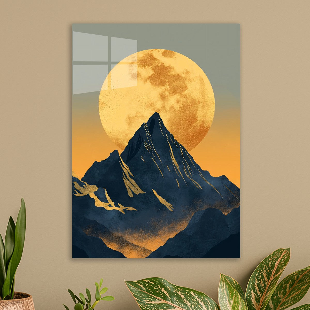 Sunrise Over Mountain
