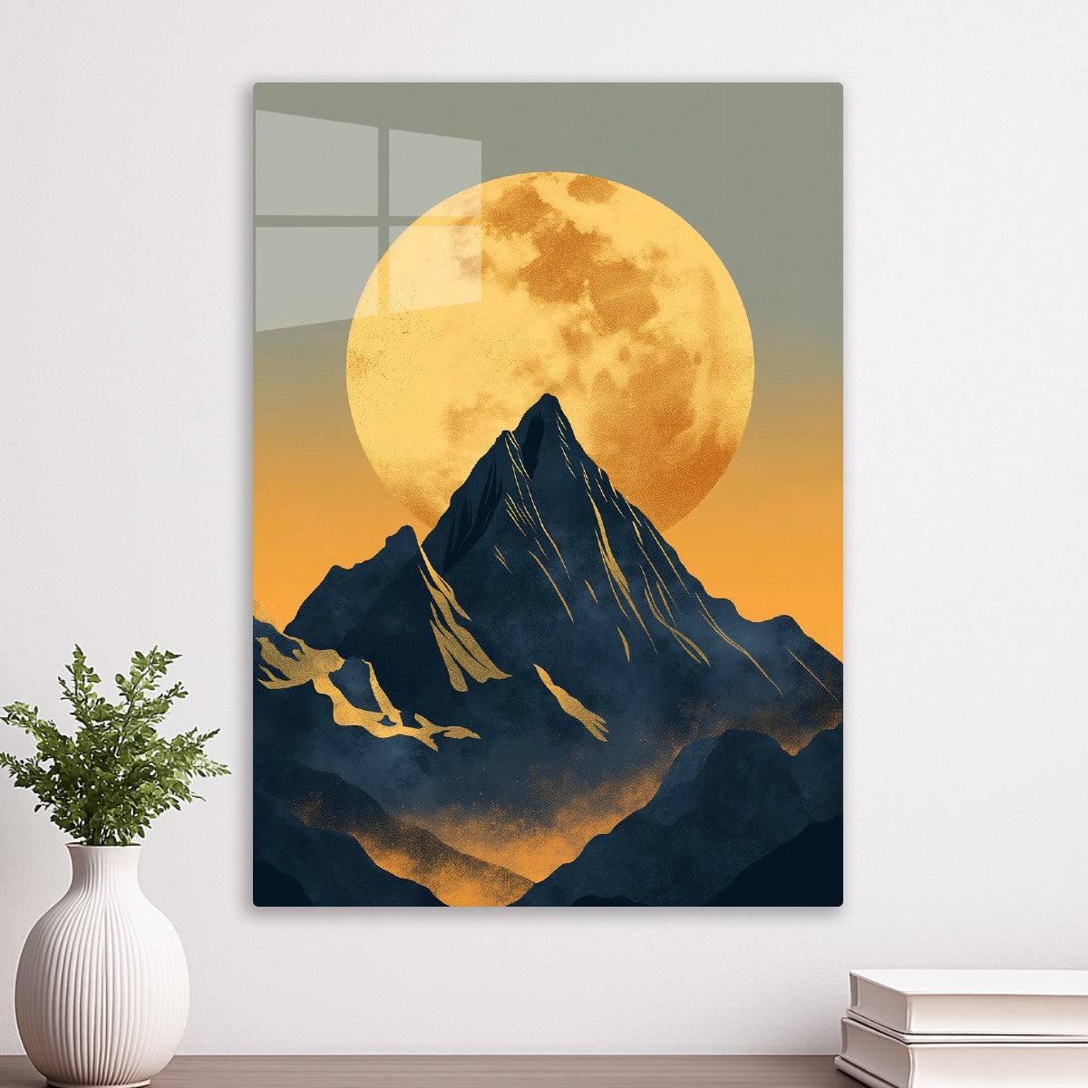 Sunrise Over Mountain