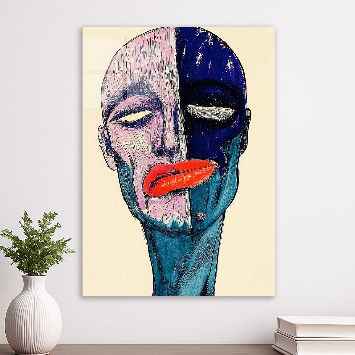 Abstract Emotional Man