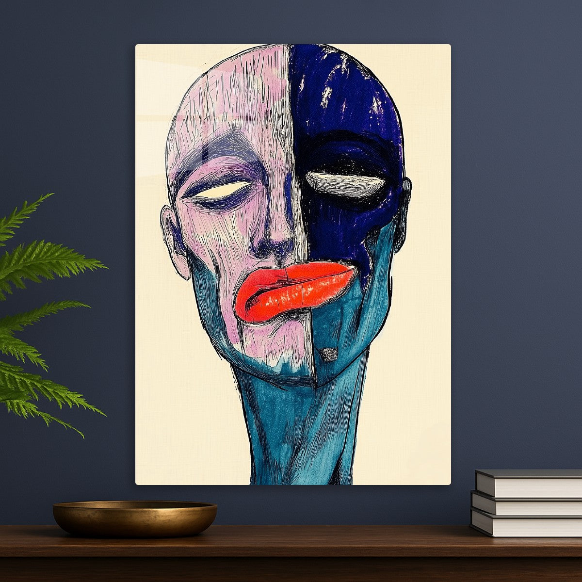 Abstract Emotional Man