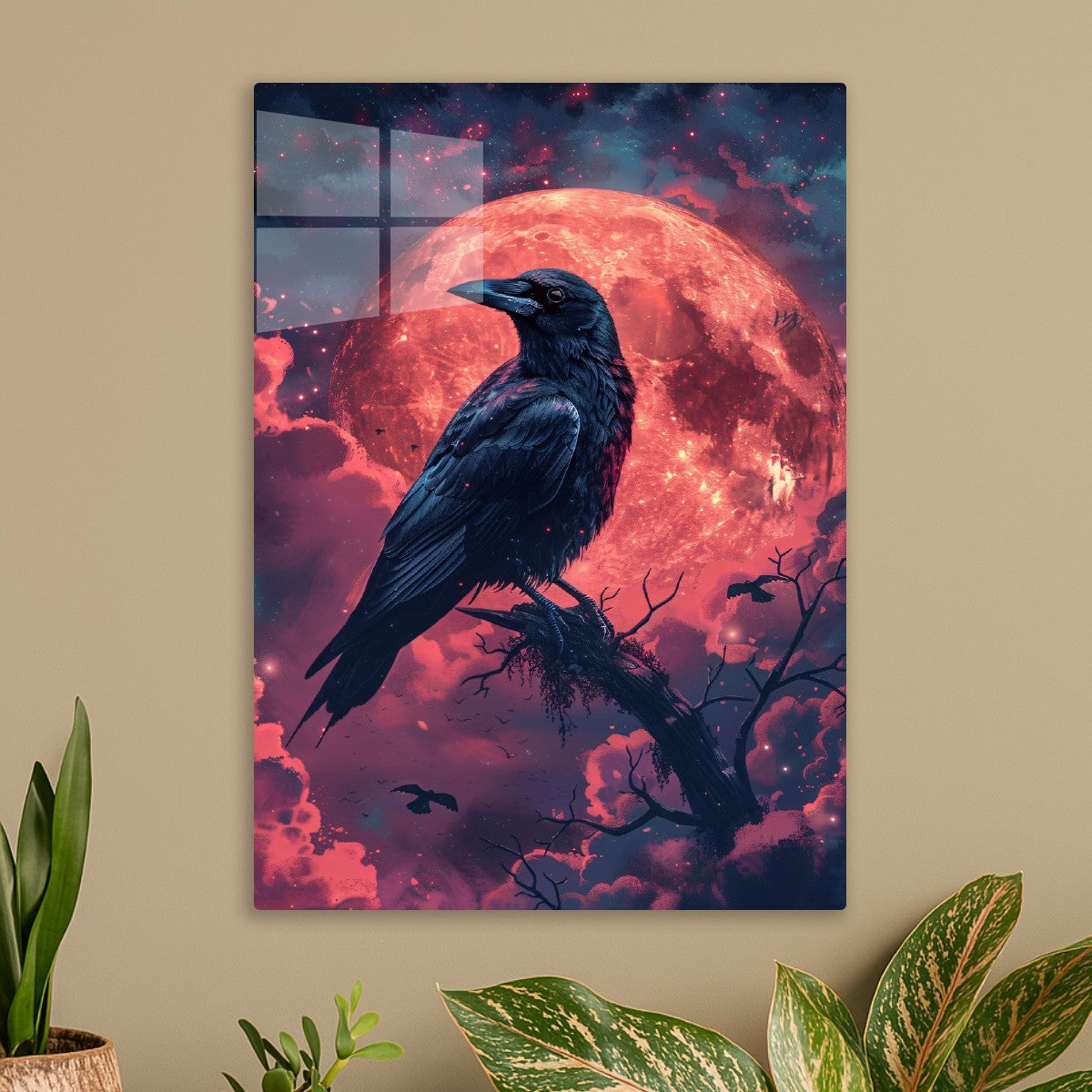 Mysterious Raven