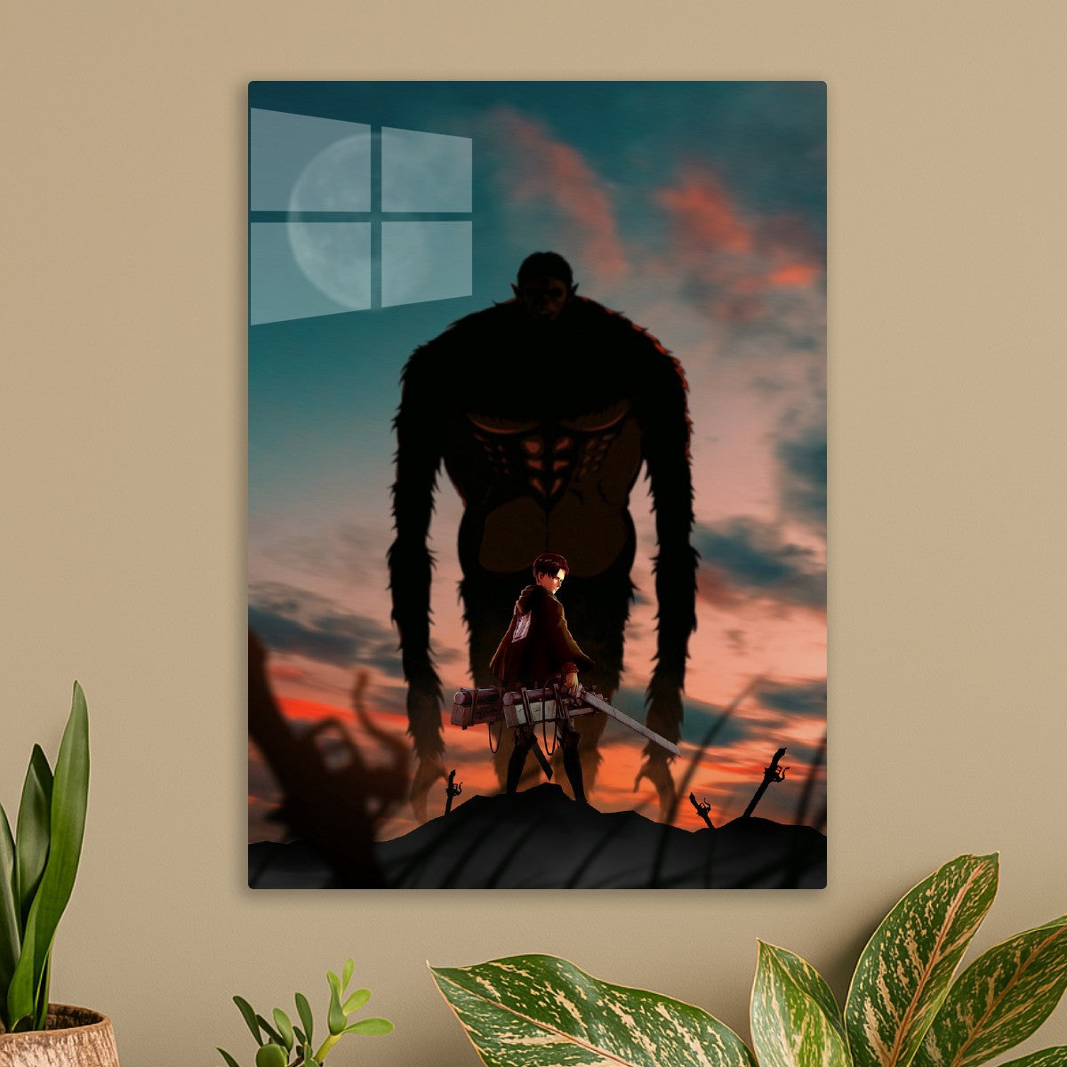 Levi vs Beast Titan