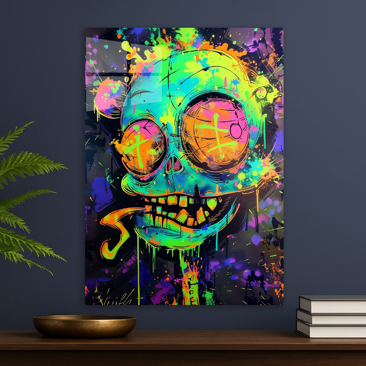 Psychedelic Skull