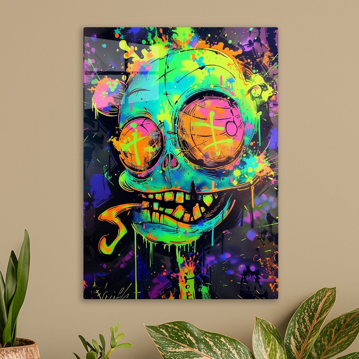 Psychedelic Skull