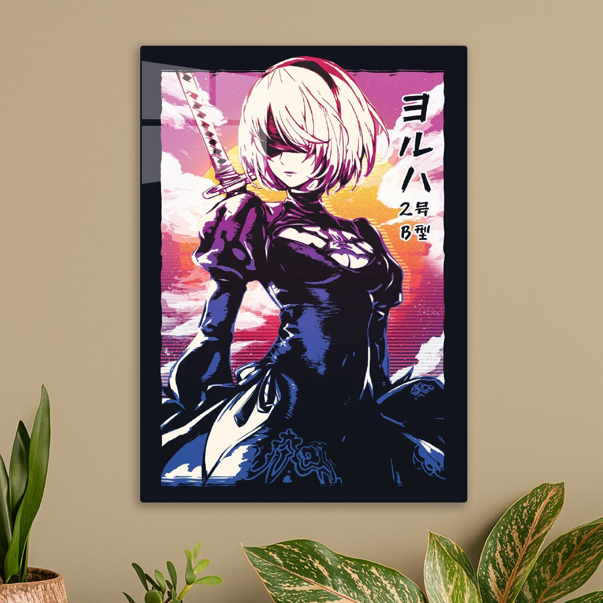 Nier Automata 2B Violet Shine