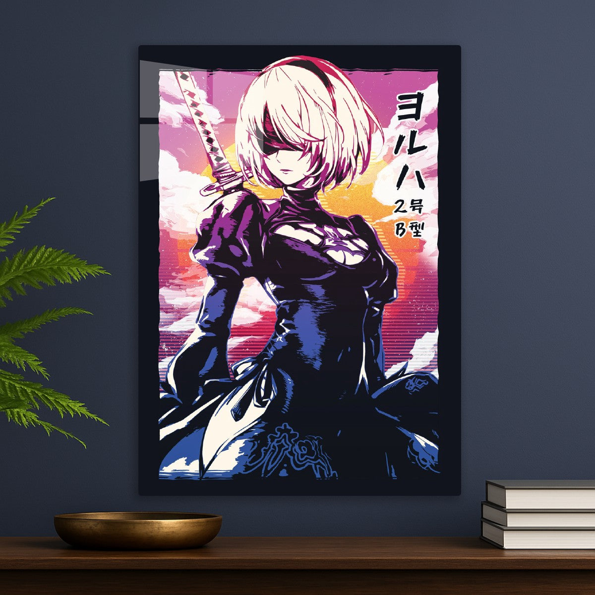 Nier Automata 2B Violet Shine